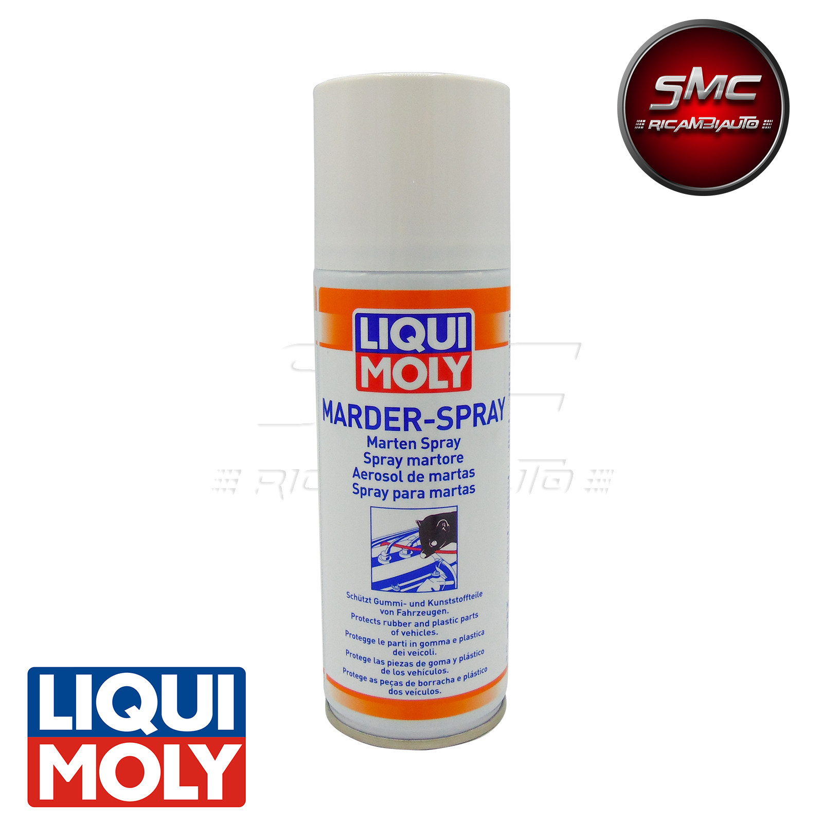 Liqui Moly Spray Ecologico Anti Roditori Repellente Topi Martore