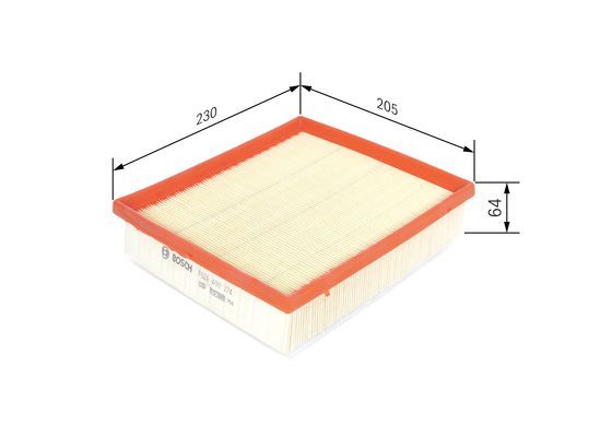 Filtro Aria Bosch F026400374 Per Auto Bmw - Ricambi auto SMC