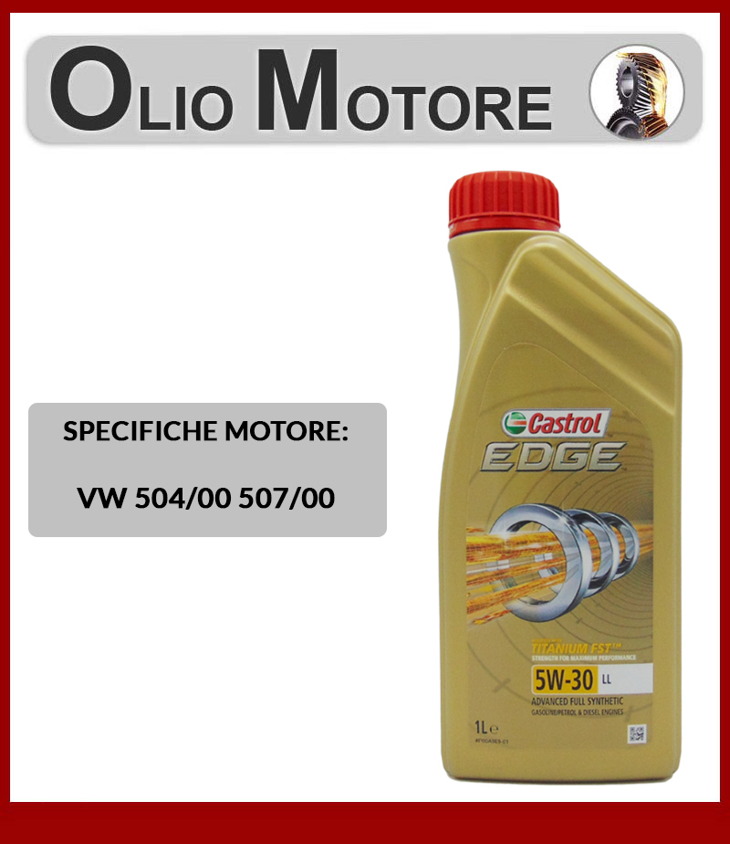 KIT TAGLIANDO CON OLIO ORIGINALE AUDI SEAT VW - 8068080732282 5W30