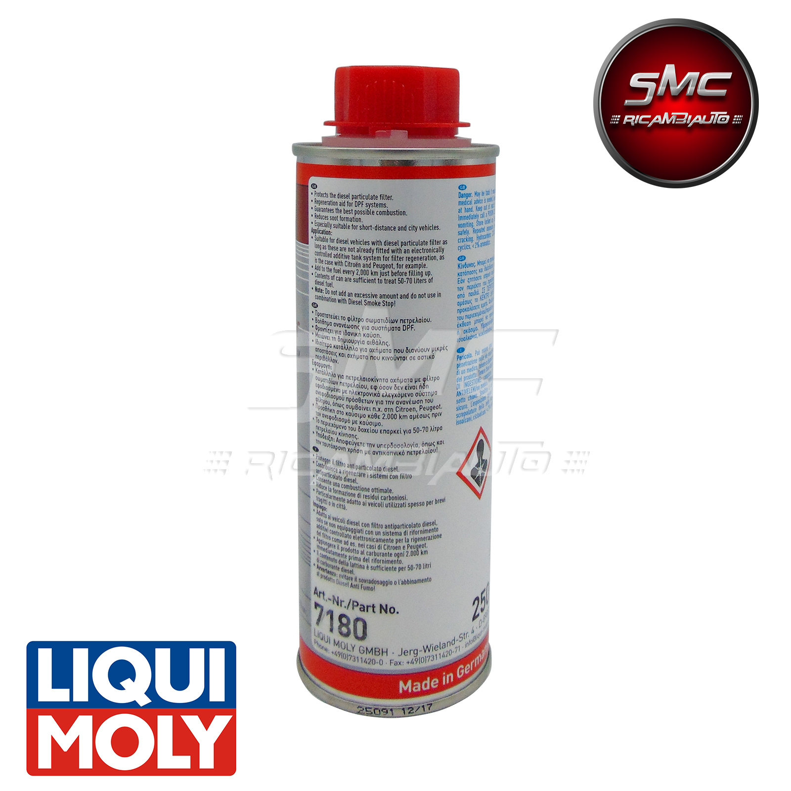 Additivo Liqui Moly 7180 FAP DPF 250 ml