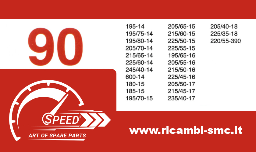 CATENE DA NEVE OMOLOGATE 9mm PNEUMATICI 205/50-17 GRUPPO 90 205/50 R17