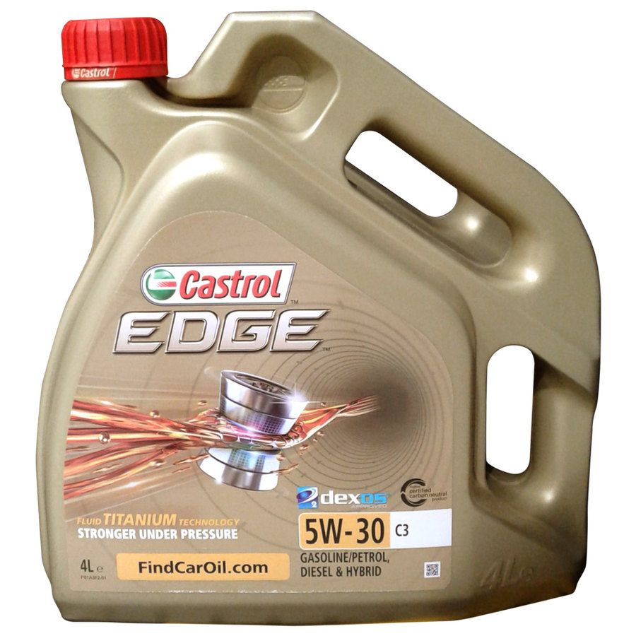 Olio Castrol Edge 5W30 LT4 per Motori Benzina e Diesel