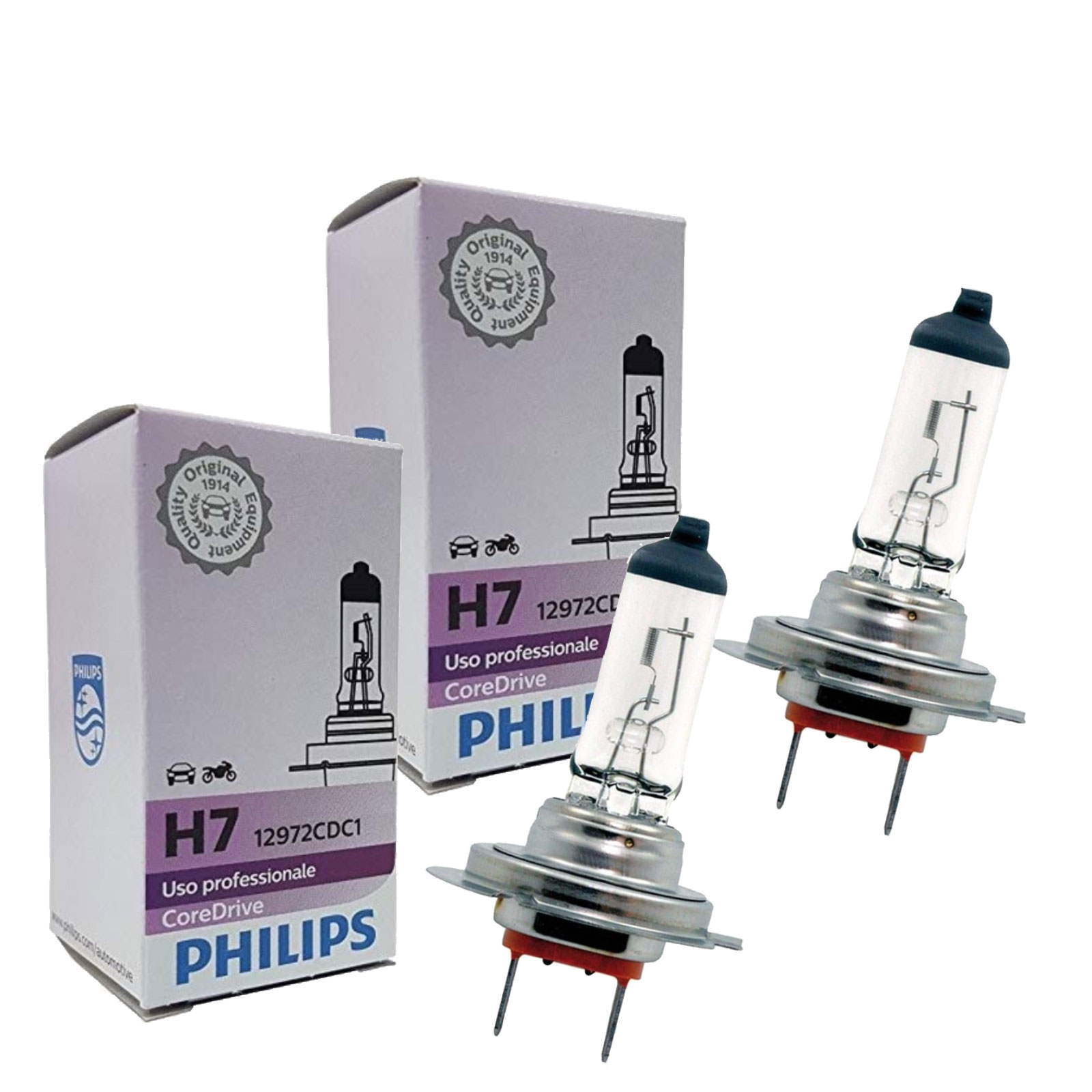 Kit Lampade H7 Philips 12972Proqc1-100 - Ricambi auto SMC