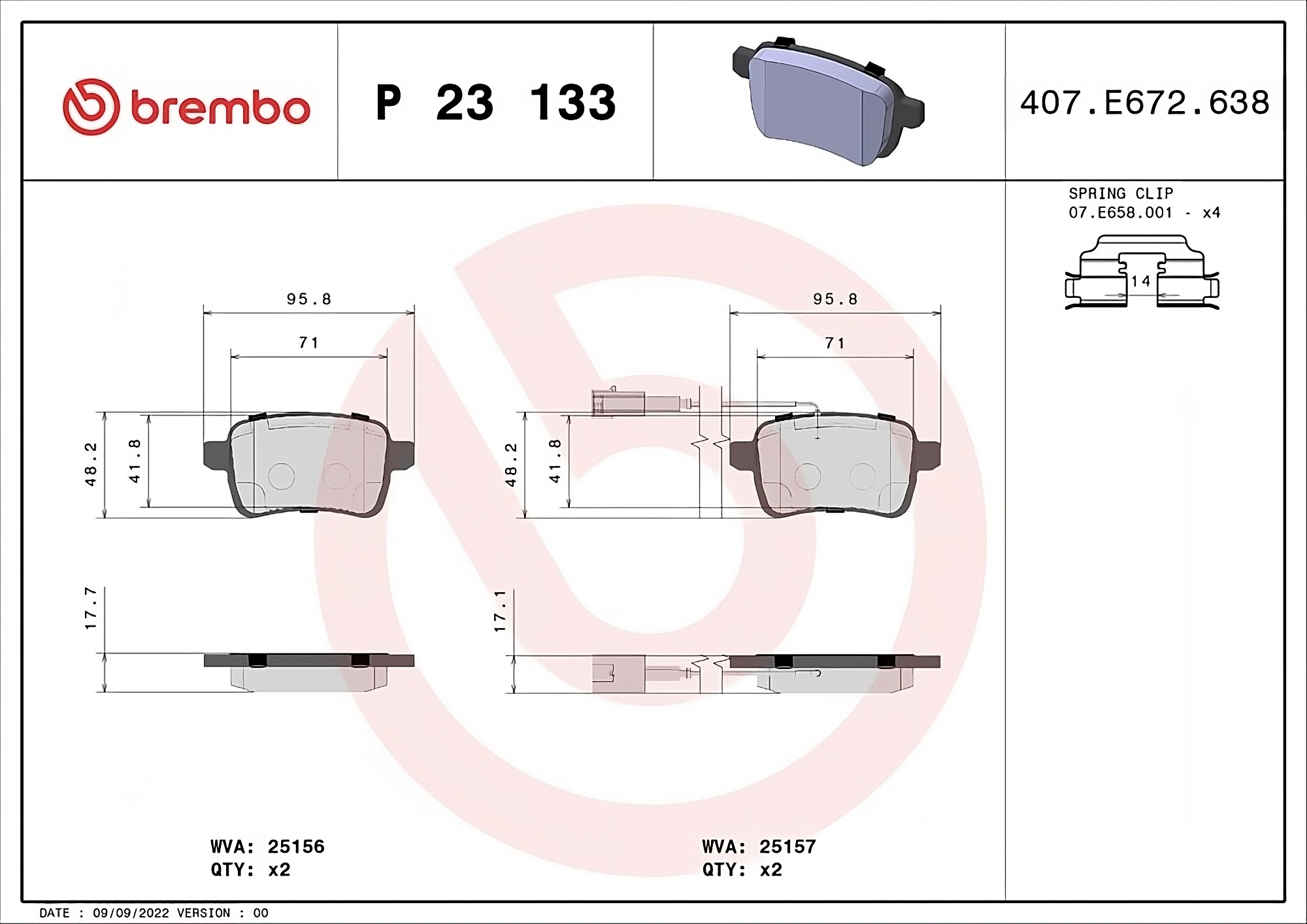 Dischi Freno Anteriori Forati Brembo per Alfa Romeo Giulietta 1.6 JTDM