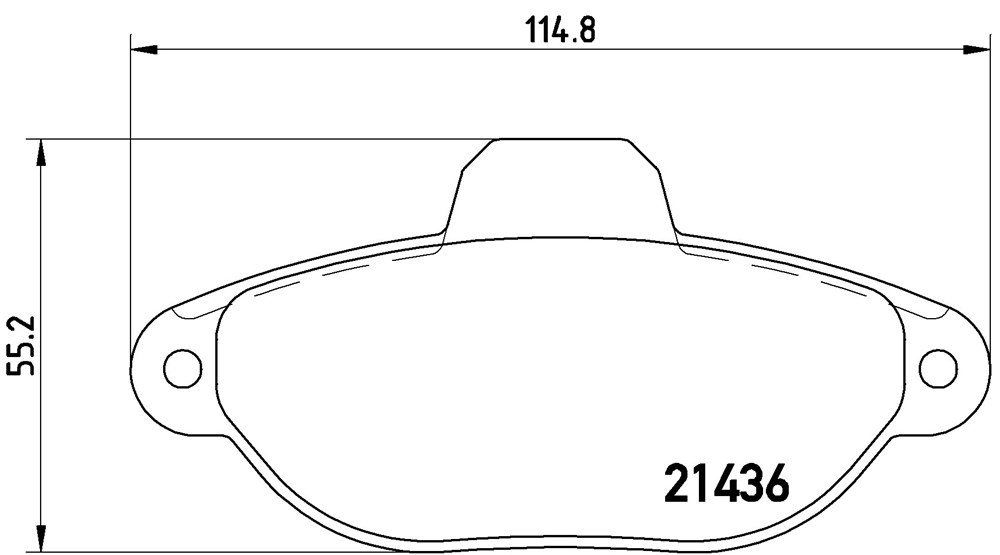 Kit Pastiglie Freni Brembo P50060